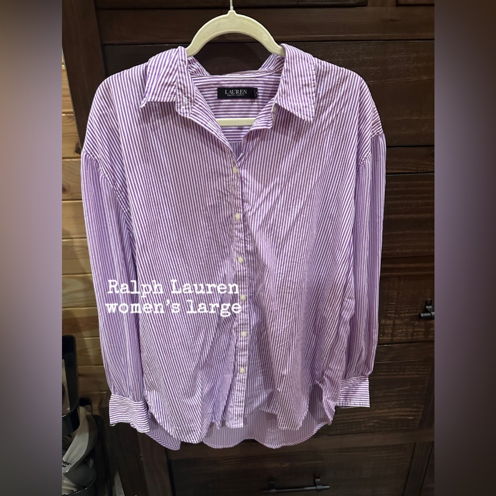 Ralph Lauren button up size large